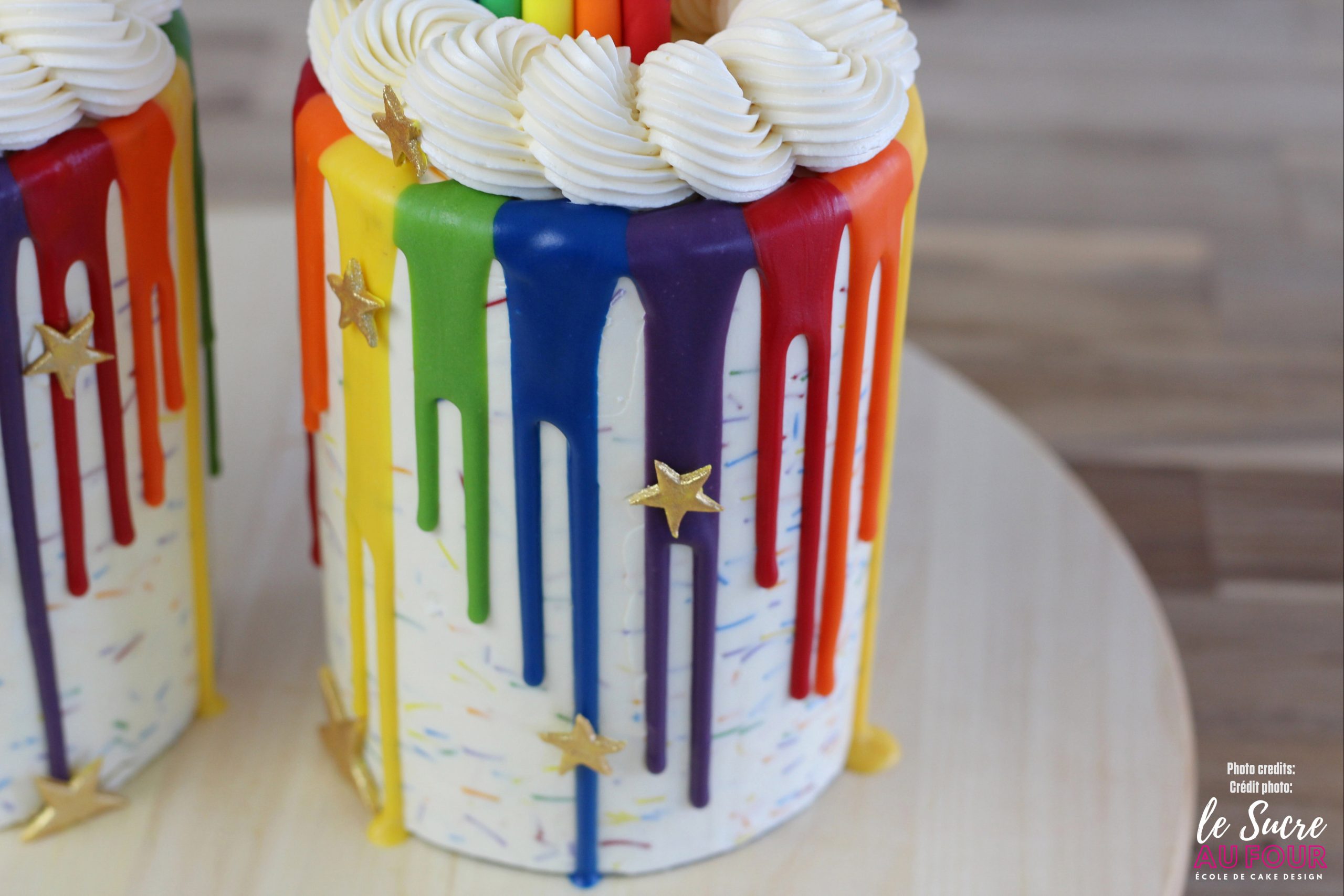 Rainbow cake kit
