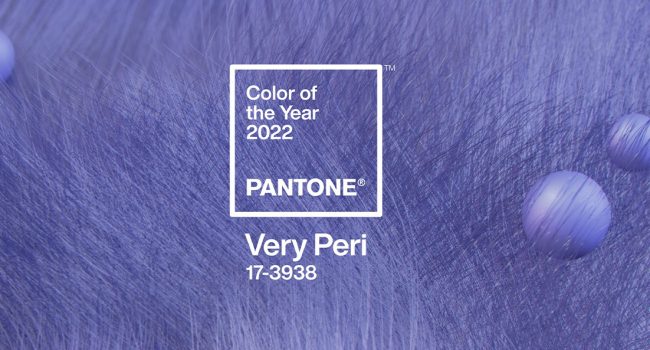 Couleur Pantone 2022 - Very Peri