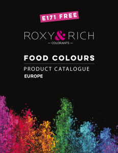 Roxy and Rich Product Catalog (Europe)